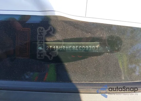 2014 Toyota Corolla S z USA, uszkodzony, nr VIN 2T1BURHE8EC093039